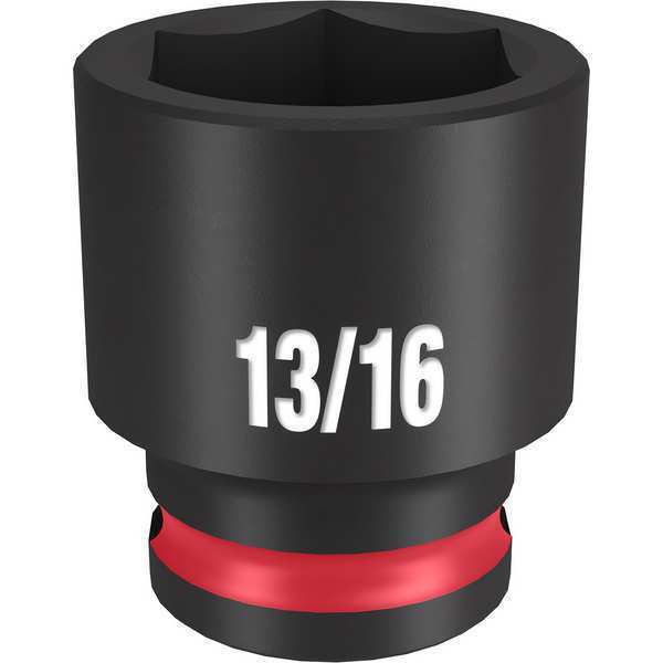 13/16 in. SHOCKWAVE Impact Duty 3/8 in. Drive Standard 6 Point Impact Socket
