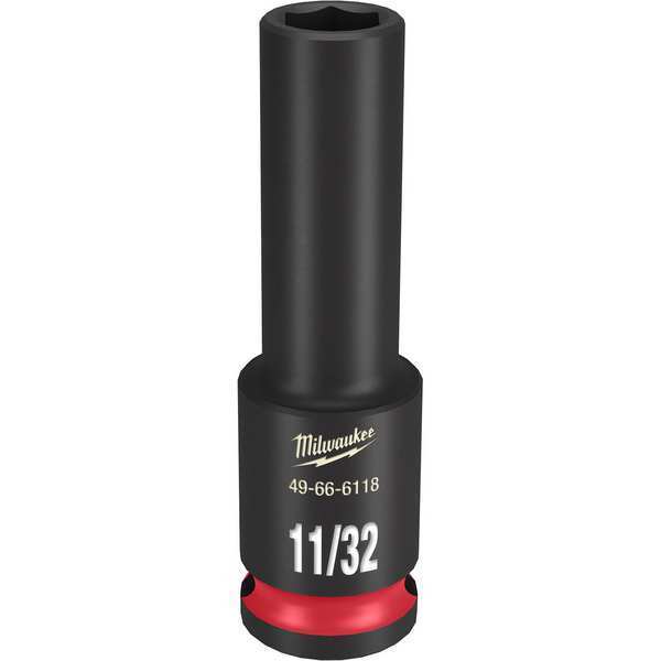 11/32 in. SHOCKWAVE Impact Duty 3/8 in. Drive Deep Well 6 Point Impact Socket
