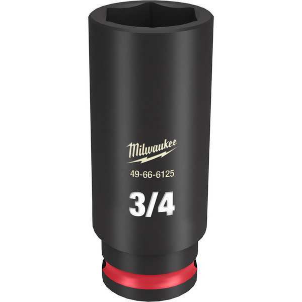 3/4 in. SHOCKWAVE Impact Duty 3/8 in. Drive Deep Well 6 Point Impact Socket