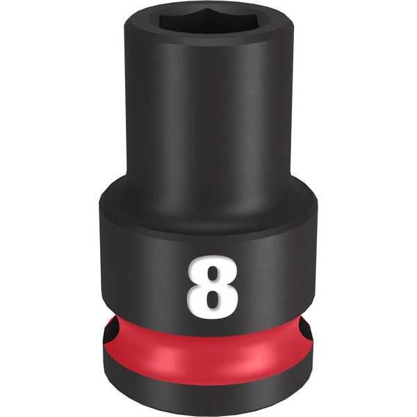 8mm SHOCKWAVE Impact Duty 3/8 in. Drive Standard 6 Point Impact Socket