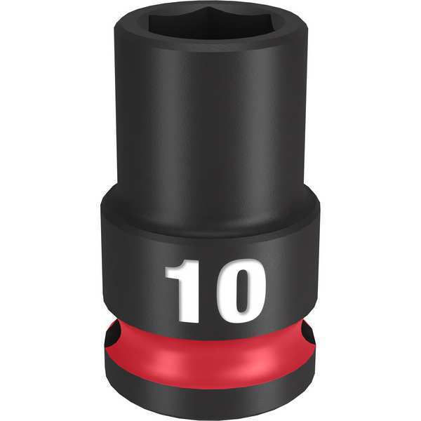 10mm SHOCKWAVE Impact Duty 3/8 in. Drive Standard 6 Point Impact Socket