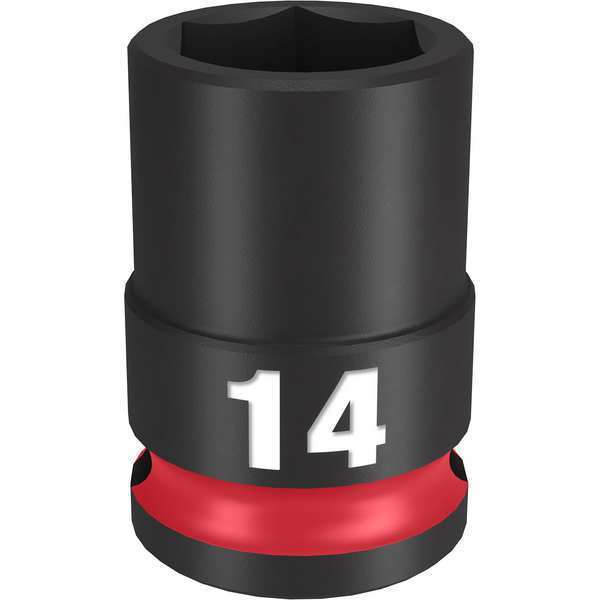 14mm SHOCKWAVE Impact Duty 3/8 in. Drive Standard 6 Point Impact Socket