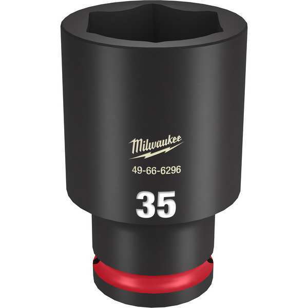 35mm SHOCKWAVE Impact Duty 1/2 in. Drive Deep Well 6 Point Impact Socket