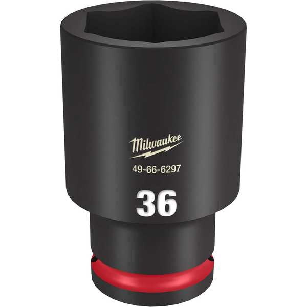 36mm SHOCKWAVE Impact Duty 1/2 in. Drive Deep Well 6 Point Impact Socket