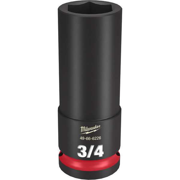 3/4 in. SHOCKWAVE Impact Duty 1/2 in. Drive Deep Well 6 Point Impact Socket
