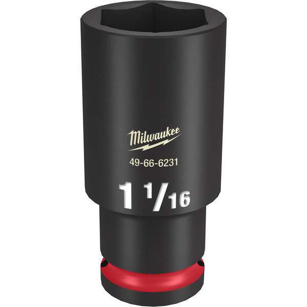 1-1/16 in. SHOCKWAVE Impact Duty 1/2 in. Drive Deep Well 6 Point Impact Socket