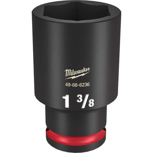 1-3/8 in. SHOCKWAVE Impact Duty 1/2 in. Drive Deep Well 6 Point Impact Socket