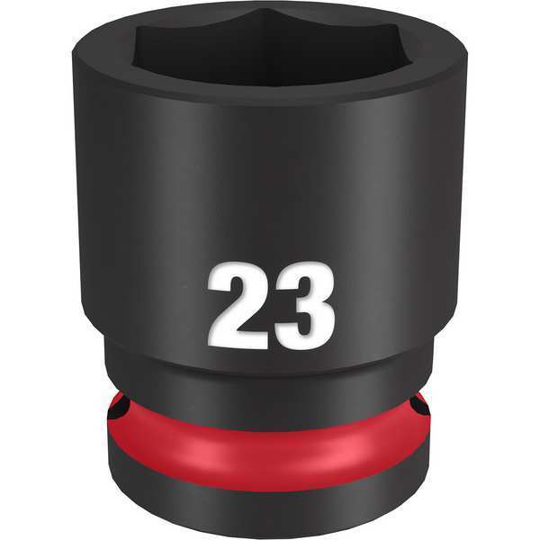 23mm SHOCKWAVE Impact Duty 1/2 in. Drive Standard 6 Point Impact Socket