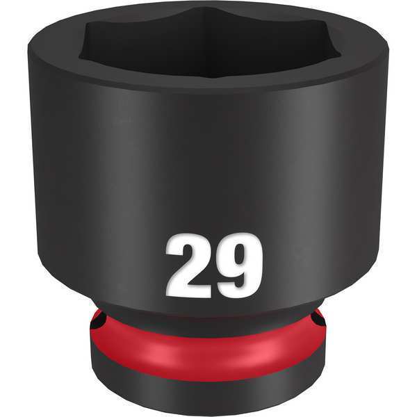 29mm SHOCKWAVE Impact Duty 1/2 in. Drive Standard 6 Point Impact Socket