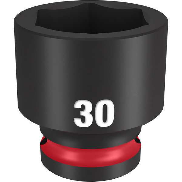 30mm SHOCKWAVE Impact Duty 1/2 in. Drive Standard 6 Point Impact Socket