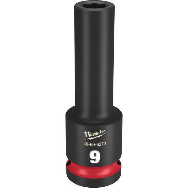 9mm SHOCKWAVE Impact Duty 1/2 in. Drive Deep Well 6 Point Impact Socket
