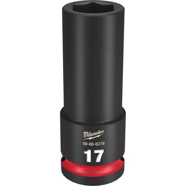 17mm SHOCKWAVE Impact Duty 1/2 in. Drive Deep Well 6 Point Impact Socket