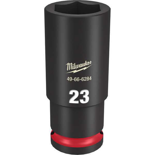 23mm SHOCKWAVE Impact Duty 1/2 in. Drive Deep Well 6 Point Impact Socket