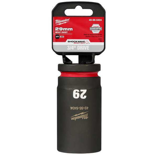 29mm SHOCKWAVE Impact Duty 3/4 in. Drive Deep Well 6 Point Impact Socket