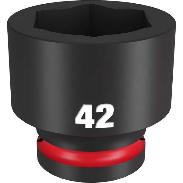 42mm SHOCKWAVE Impact Duty 3/4 in. Drive Standard 6 Point Impact Socket