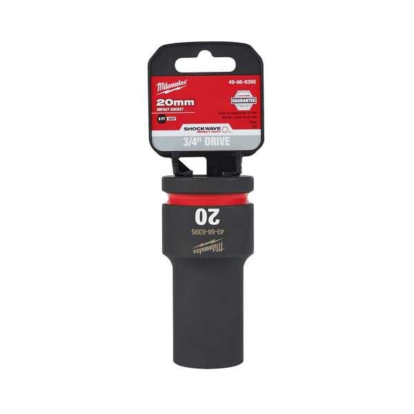 20mm SHOCKWAVE Impact Duty 3/4 in. Drive Deep Well 6 Point Impact Socket