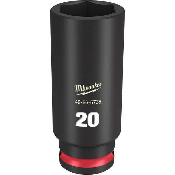 20mm SHOCKWAVE Impact Duty 3/8 in. Drive Deep Well 6 Point Socket