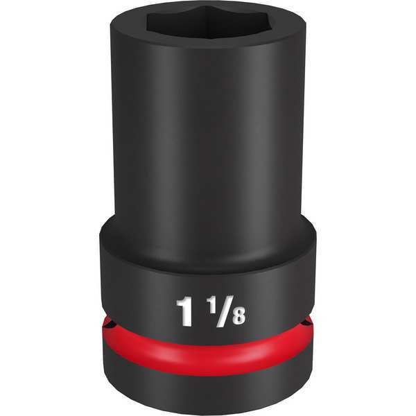 1-1/8 in. SHOCKWAVE Impact Duty 1 in. Drive Deep Well 6 Point Impact Socket