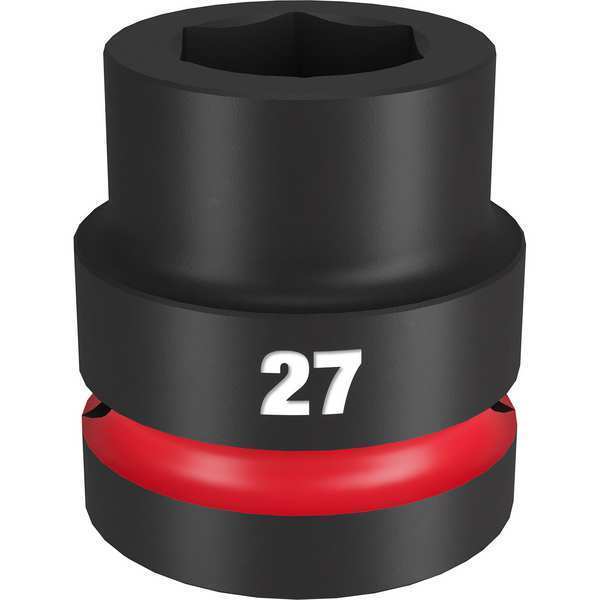 27mm SHOCKWAVE Impact Duty 1 in. Drive Standard 6 Point Impact Socket