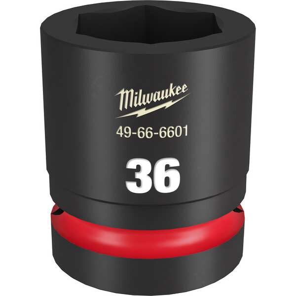 36mm SHOCKWAVE Impact Duty 1 in. Drive Standard 6 Point Impact Socket