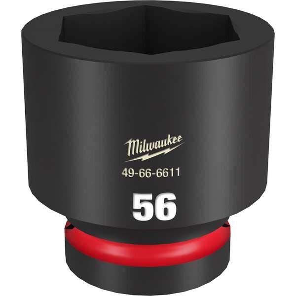 56mm SHOCKWAVE Impact Duty 1 in. Drive Standard 6 Point Impact Socket