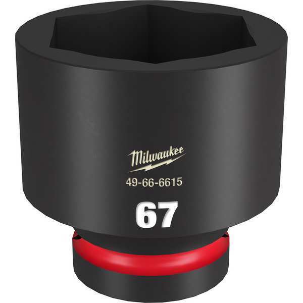 67mm SHOCKWAVE Impact Duty 1 in. Drive Standard 6 Point Impact Socket