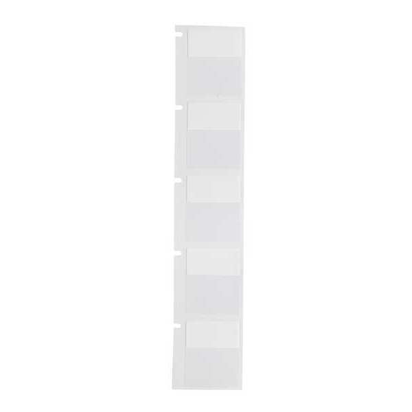 Precut Label Roll, White, Matte, 3/4