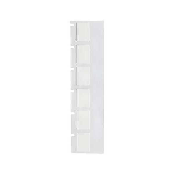 Label Roll, White, Vinyl, 1-1/4