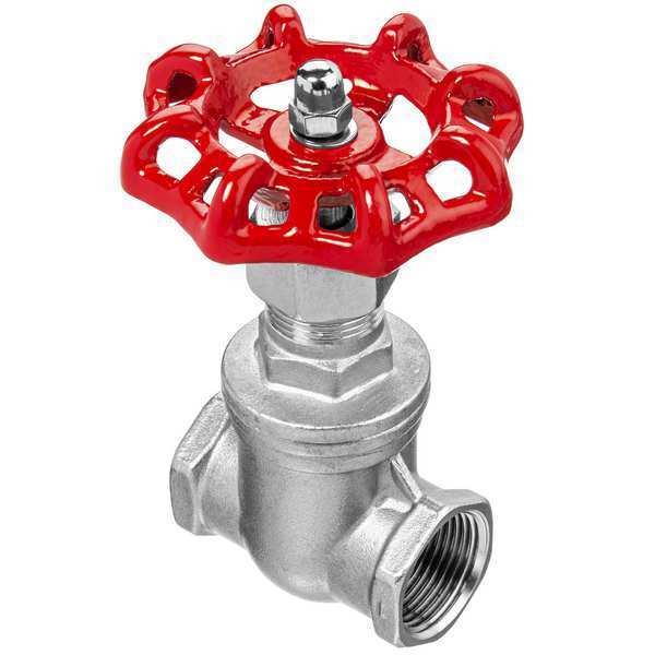 Gate Valve, 304 SS Body, Threaded Bonnet