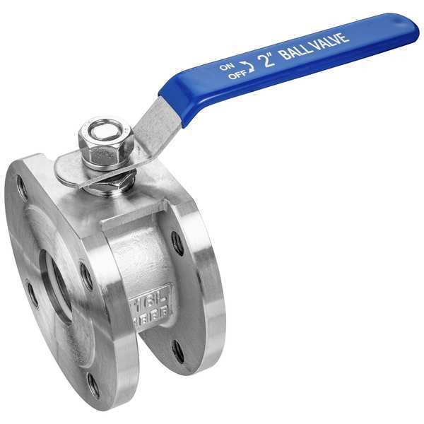 Ball Valve, 316 Stainless Steel, Straight