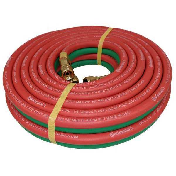Twin Line Welding Hose, 1/4