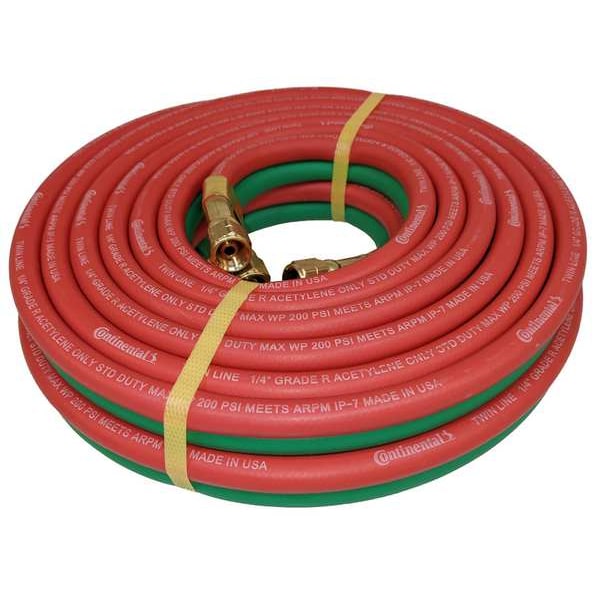 Twin Line Welding Hose, 1/4