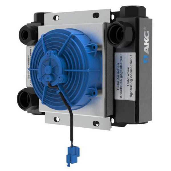 Forced Air Oil Cooler, 12V DC, 0.12 hp