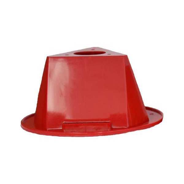 HDPE Pallet Cones, 4 1/5 in H