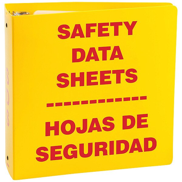 Data Safety Sheets Binder, 11x3