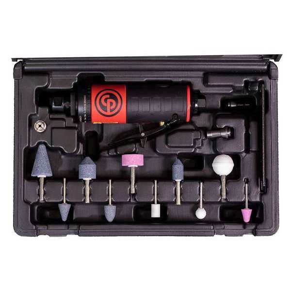 Die Grinder Kit, 1/4 in NPT Female Air Inlet, Heavy Duty