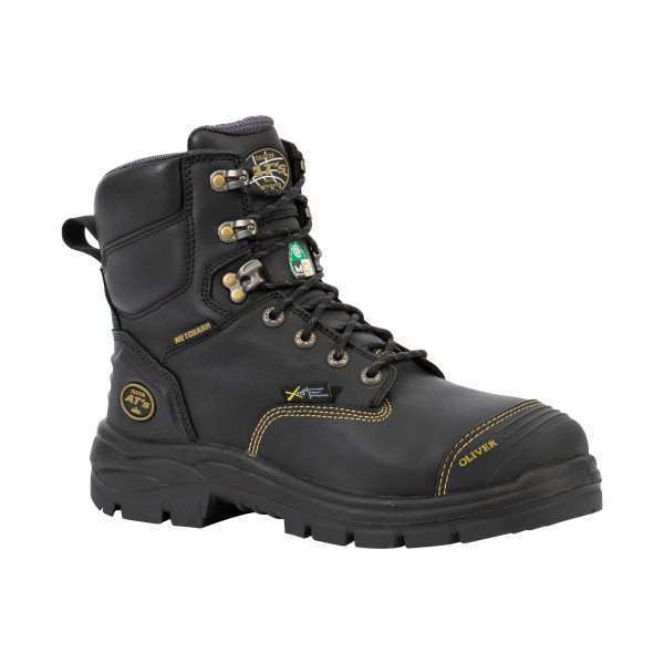 6-Inch Work Boot, D, 15, Black, PR