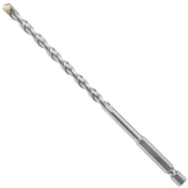 Hammer Drill Bit, 7/32in, 6in Length