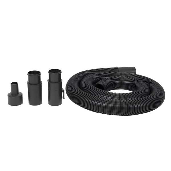 Vacuum Hose, Black, 8 ft