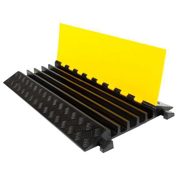 Cable Protector, 5 Channel, 18000 lb/Axle