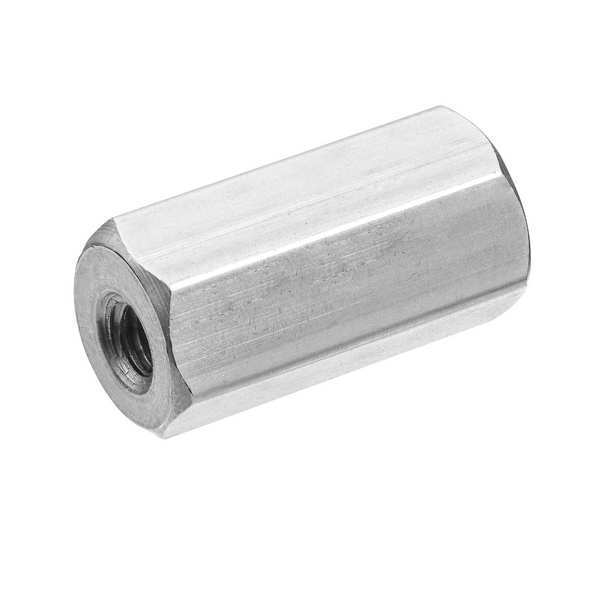 Hex Standoff, #4-40 Thrd Sz, 1-3/4 in L, Brass Zinc Plated, 3/16