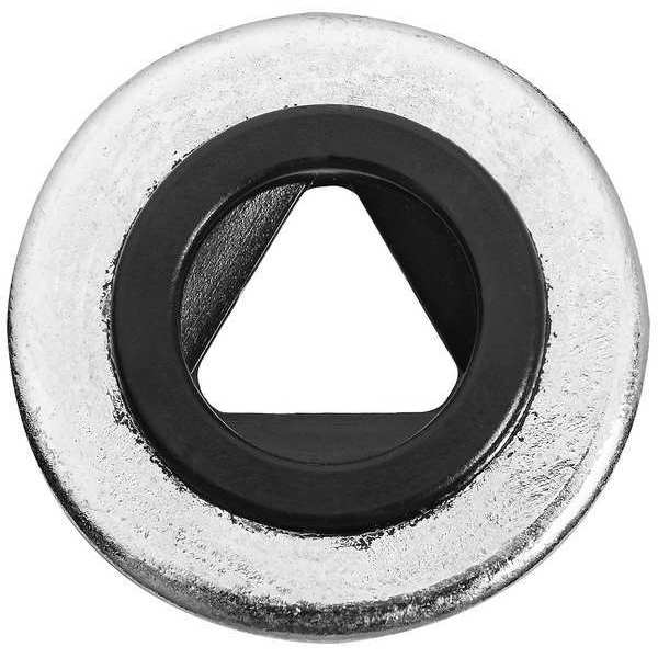 Sealing Washer, Fits Bolt Size 3/8 in Steel, Zinc Plated Finish, 5 PK