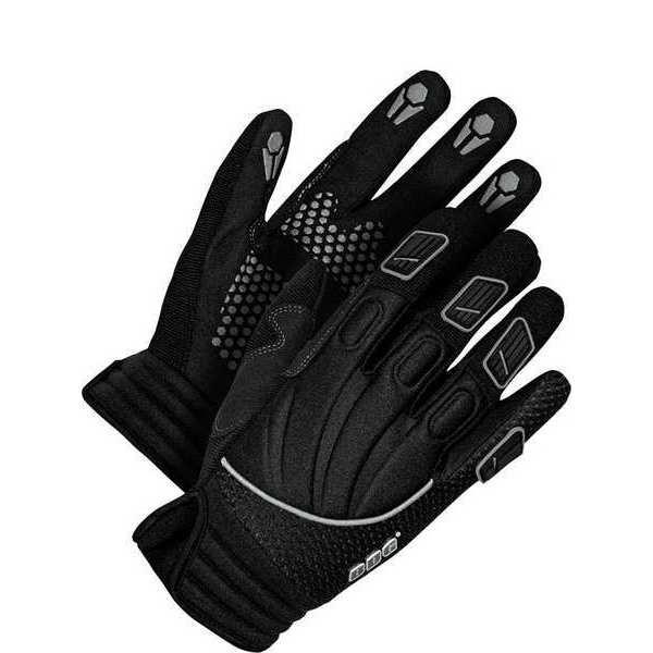 Mechanics Gloves, Black, Single Layer