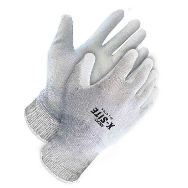 15 Gauge Seamless Knit Anti-Static Nylon/Copper w/ PU Palm, Shrink Wrapped, Size X2L (11)