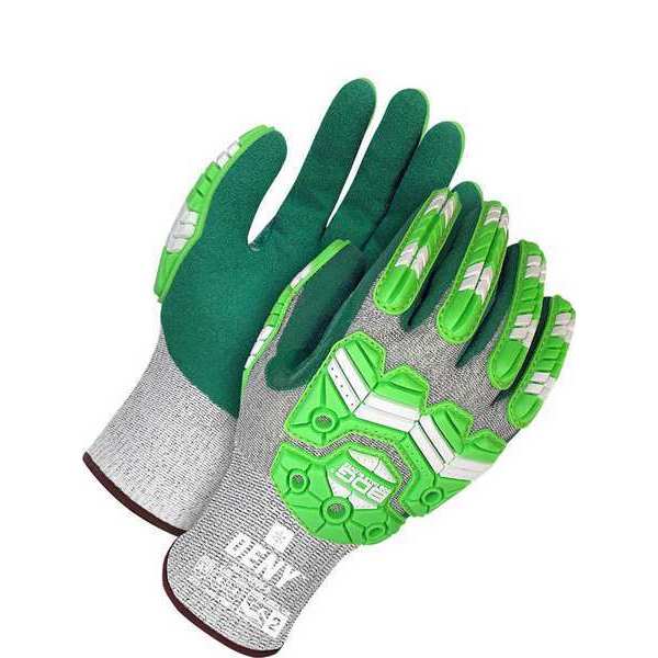 Waterproof, Touchscreen Lined HPPE Sandy Nitrile, TPR Impact, Size M (8)