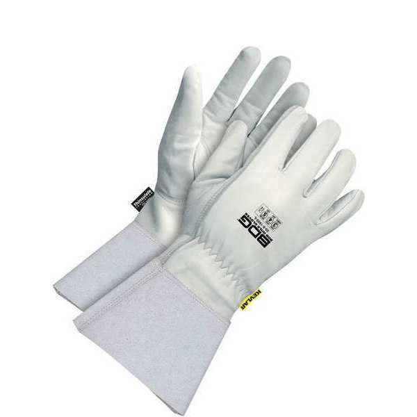 Grain Pearl Goatskin Gauntlet w/ Kevlar & C100 Thins Lining, Size L