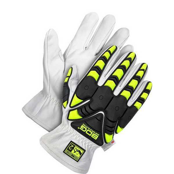 Goatskin Winter Lined Driver w/ Backhand Protection, Size L