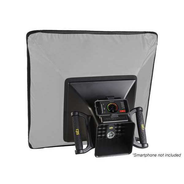 Airflow Capture Hood w/Meter, 12-1/4