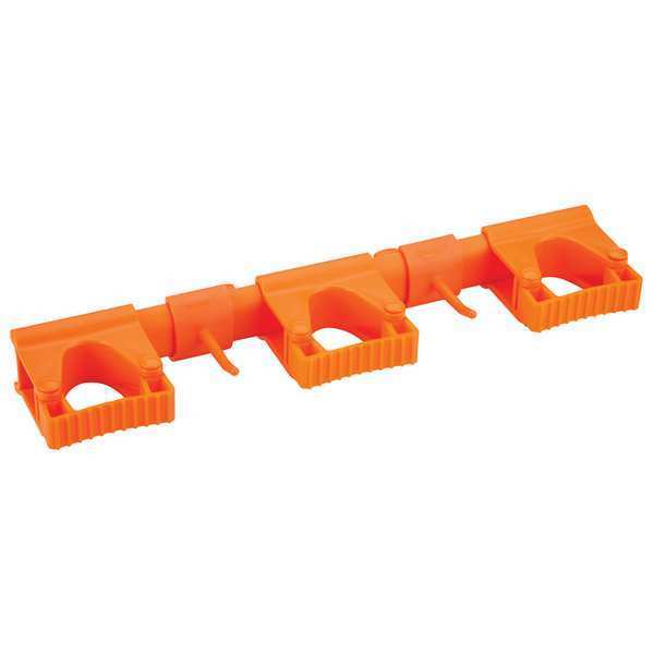 Tool Wall Bracket, 16 1/2 in L, Orange