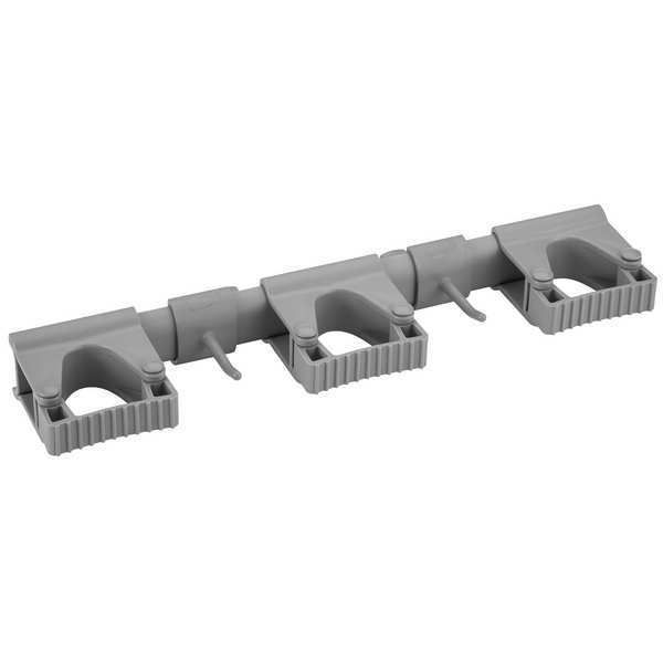 Tool Wall Bracket, 16 1/2 in L, Gray